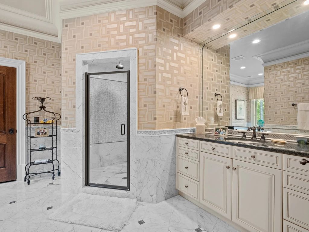 The Home in Charlotte is an impressive Mediterranean estate with breathtaking architectural details, now available for sale. This home located at 16460 Marvin Rd, Charlotte, North Carolina
