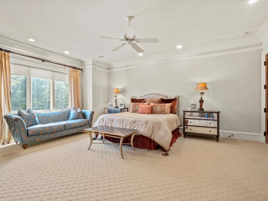 The Home in Charlotte is an impressive Mediterranean estate with breathtaking architectural details, now available for sale. This home located at 16460 Marvin Rd, Charlotte, North Carolina