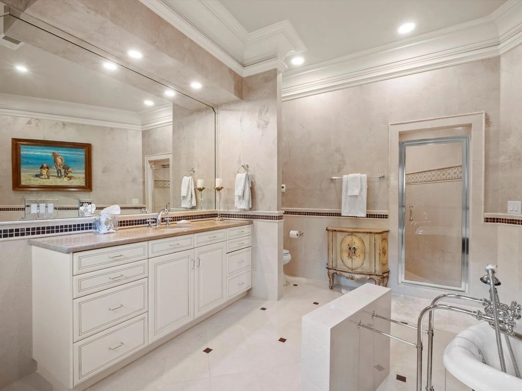 The Home in Charlotte is an impressive Mediterranean estate with breathtaking architectural details, now available for sale. This home located at 16460 Marvin Rd, Charlotte, North Carolina