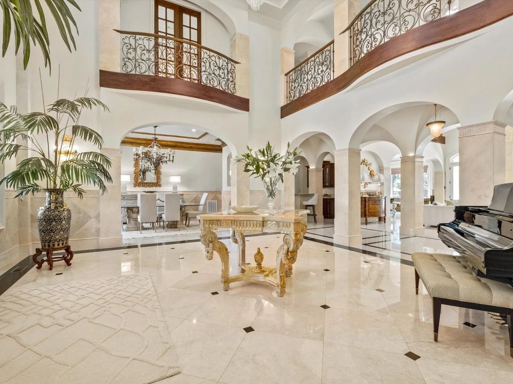 The Home in Charlotte is an impressive Mediterranean estate with breathtaking architectural details, now available for sale. This home located at 16460 Marvin Rd, Charlotte, North Carolina