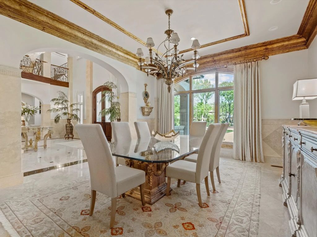 The Home in Charlotte is an impressive Mediterranean estate with breathtaking architectural details, now available for sale. This home located at 16460 Marvin Rd, Charlotte, North Carolina