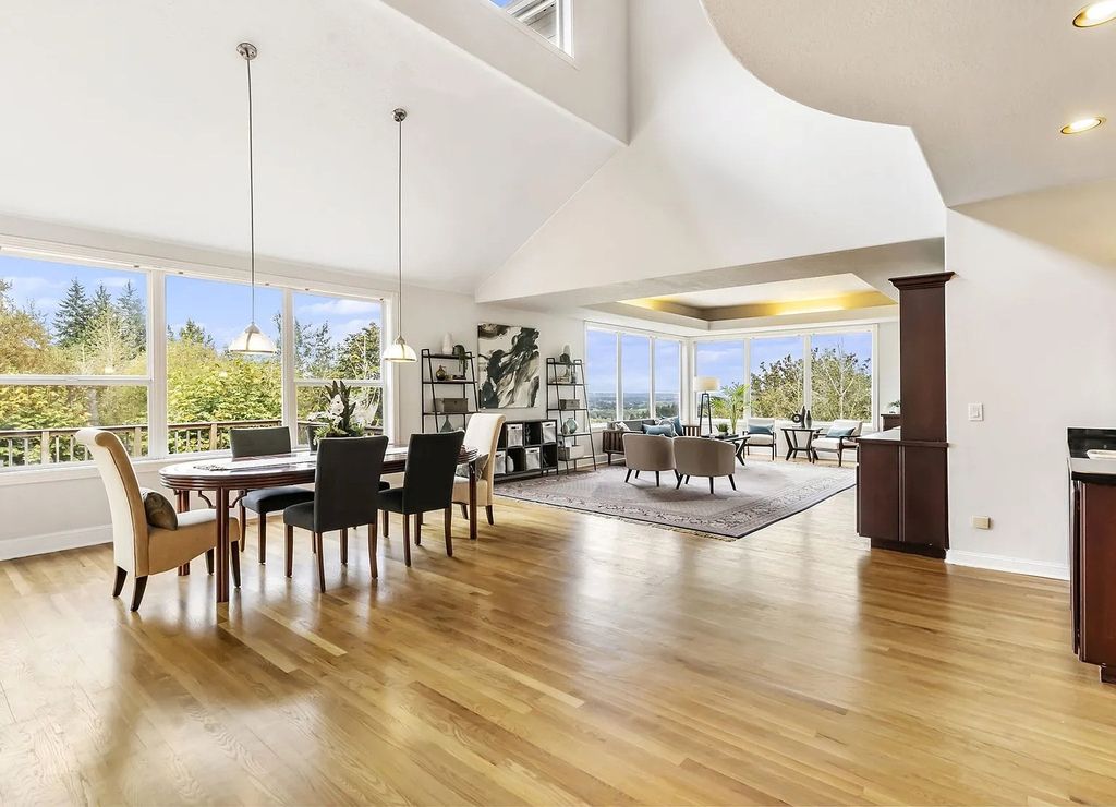 The Estate in Portland is a luxurious home commanding breathtaking panoramic views of 3 mountains now available for sale. This home located at 17010 NW Sheltered Nook Rd, Portland, Oregon; offering 06 bedrooms and 06 bathrooms with 7,719 square feet of living spaces.