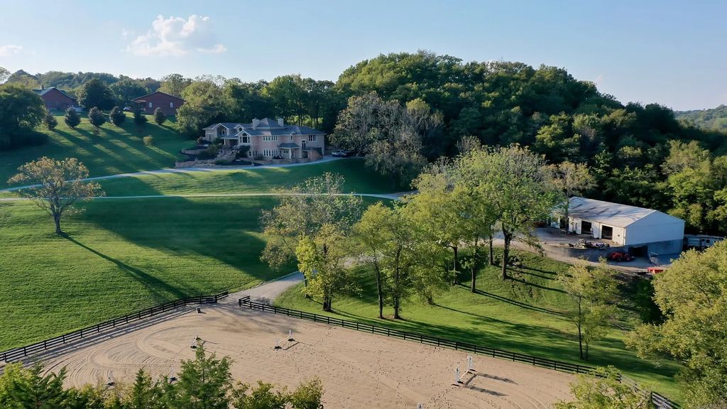 The Estate in Thompsons Station is a luxurious home fully renovated and boasts breathtaking views from every room now available for sale. This home located at 5670 Carters Creek Pike, Thompsons Station, Tennessee; offering 05 bedrooms and 06 bathrooms with 5,362 square feet of living spaces. 