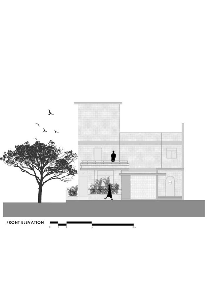 Ishtika Aalaya Residence Chic Brick House by Studio Built Environment 12