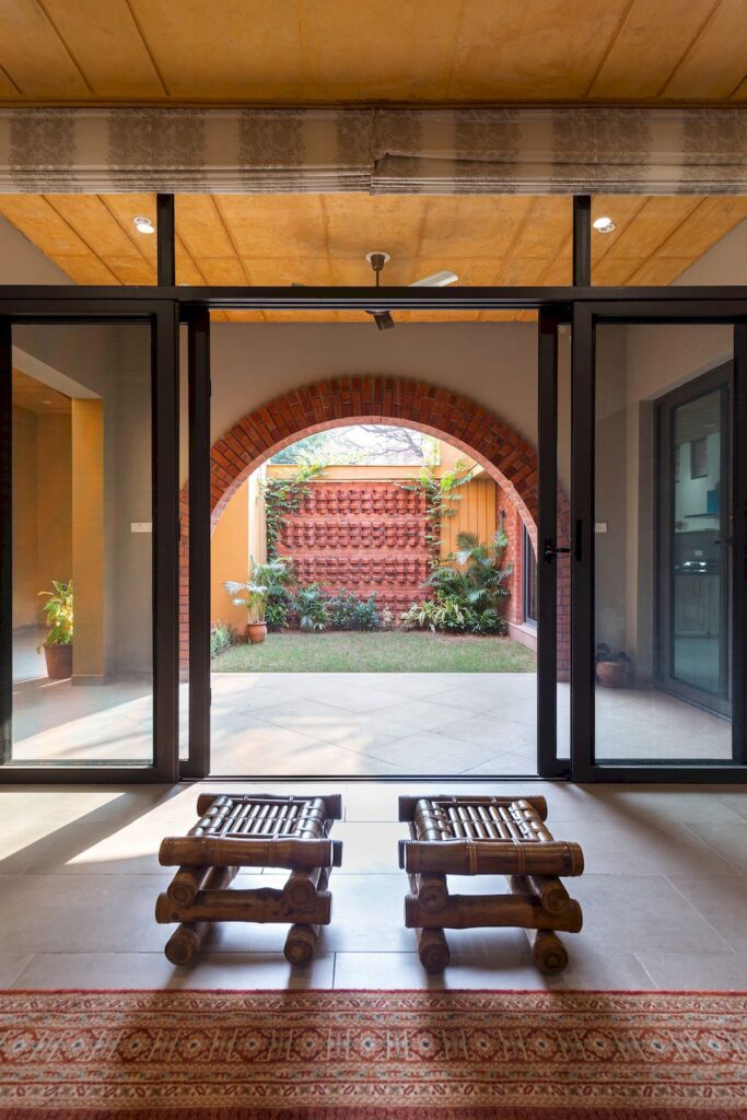 Ishtika Aalaya Residence Chic Brick House by Studio Built Environment 16