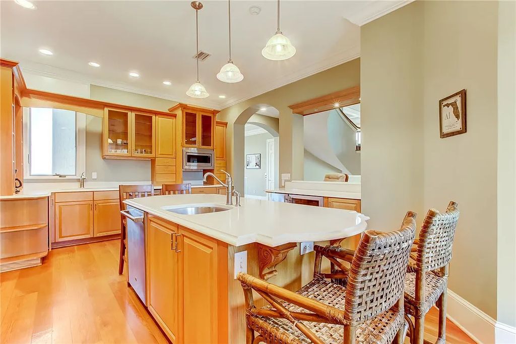 27 Ocean Club Drive, Fernandina Beach, Florida is an extraordinary oceanfront home is located on Ocean Club Drive, one of the most prestigious streets in NE Florida capturing spectacular views of the Atlantic Ocean.