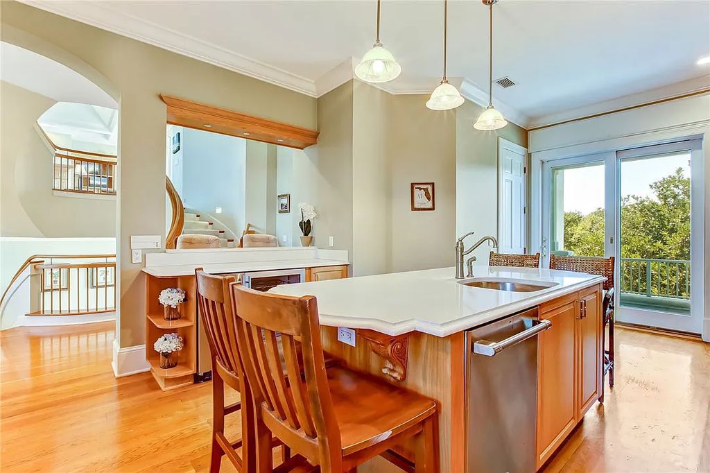27 Ocean Club Drive, Fernandina Beach, Florida is an extraordinary oceanfront home is located on Ocean Club Drive, one of the most prestigious streets in NE Florida capturing spectacular views of the Atlantic Ocean.