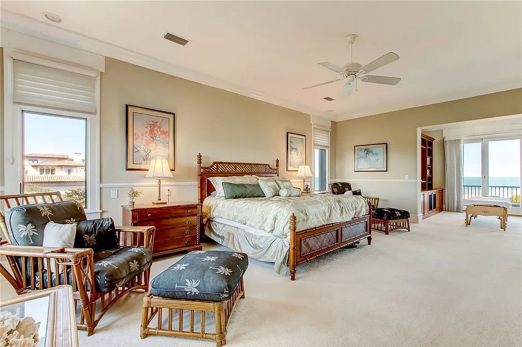 27 Ocean Club Drive, Fernandina Beach, Florida is an extraordinary oceanfront home is located on Ocean Club Drive, one of the most prestigious streets in NE Florida capturing spectacular views of the Atlantic Ocean.