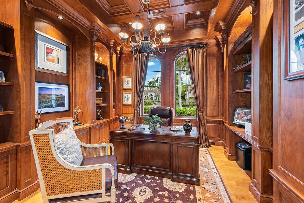 3855 Isla Del Sol Way, Naples, Florida is an impressive in the award-winning community of Fiddler's Creek with a breathtaking view of the pool, lake, and golf course.