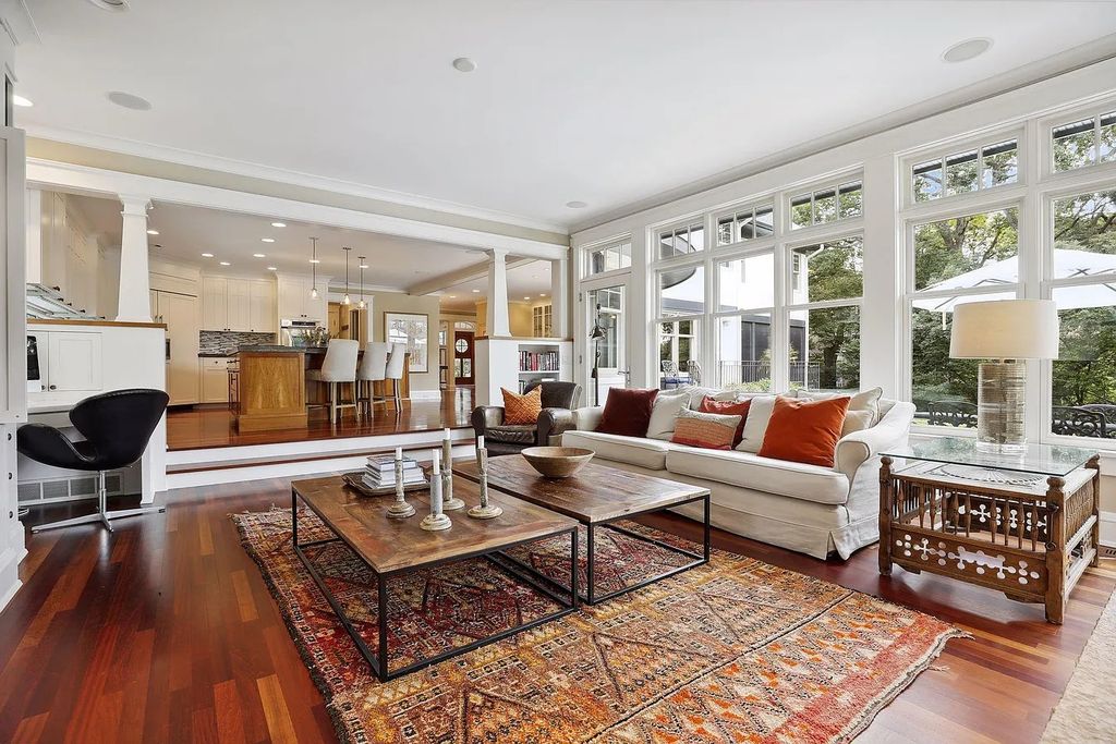 The Property in Edina is Thoughtfully nicknamed “Little Tuscany” the combination of luscious landscaping, golf course views and entertainment area, now available for sale. This home located at 27 Circle W, Edina, Minnesota