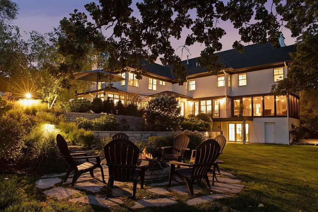 The Property in Edina is Thoughtfully nicknamed “Little Tuscany” the combination of luscious landscaping, golf course views and entertainment area, now available for sale. This home located at 27 Circle W, Edina, Minnesota