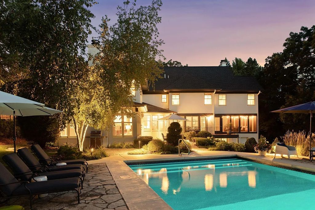 The Property in Edina is Thoughtfully nicknamed “Little Tuscany” the combination of luscious landscaping, golf course views and entertainment area, now available for sale. This home located at 27 Circle W, Edina, Minnesota