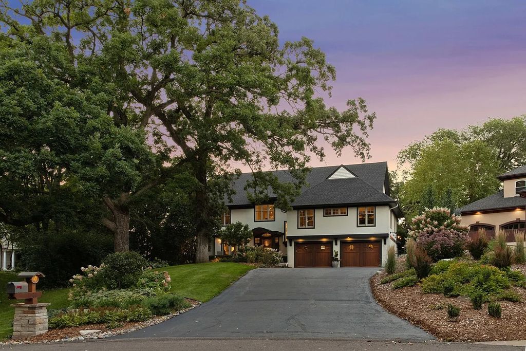The Property in Edina is Thoughtfully nicknamed “Little Tuscany” the combination of luscious landscaping, golf course views and entertainment area, now available for sale. This home located at 27 Circle W, Edina, Minnesota