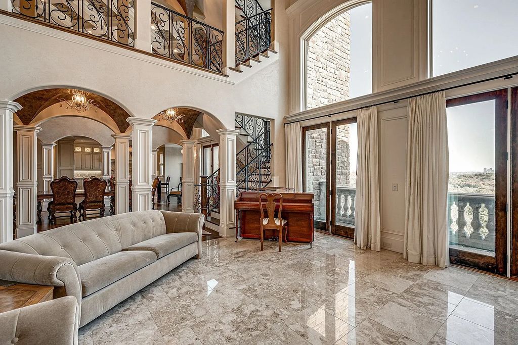 The Home in Nashville is equipped with designer finishes and custom features and elevator service for all 3 floors & basement, now available for sale. This home located at 3412 Fairmeade Dr, Nashville, Tennessee