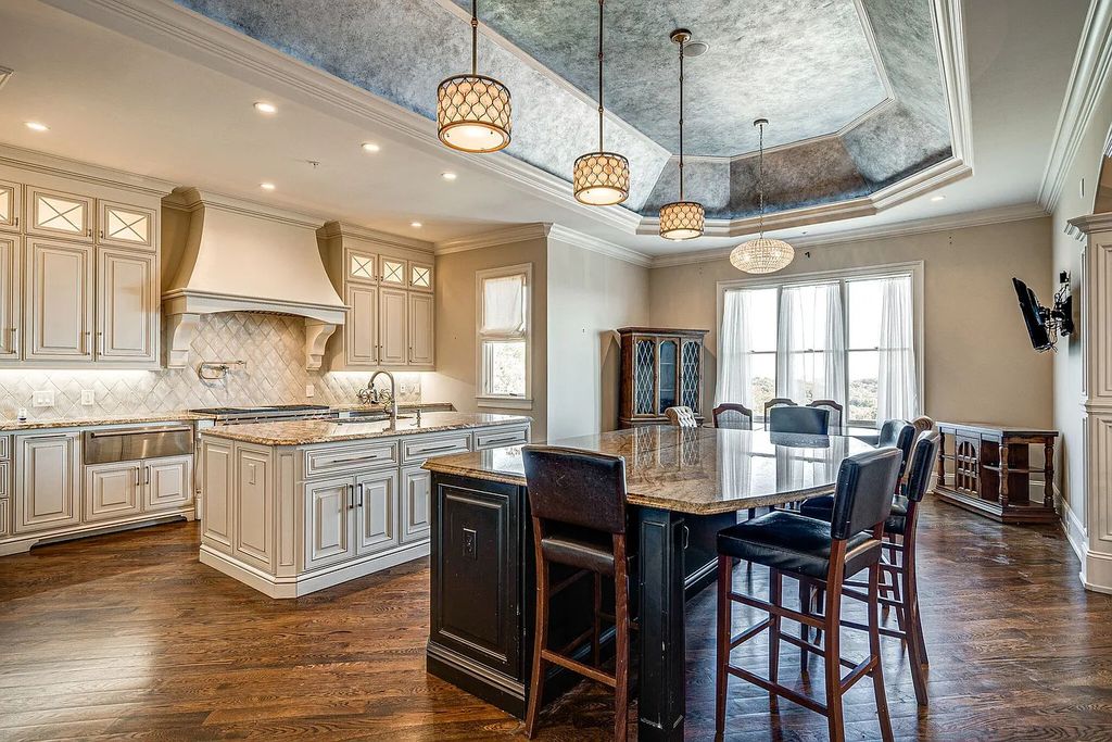 The Home in Nashville is equipped with designer finishes and custom features and elevator service for all 3 floors & basement, now available for sale. This home located at 3412 Fairmeade Dr, Nashville, Tennessee