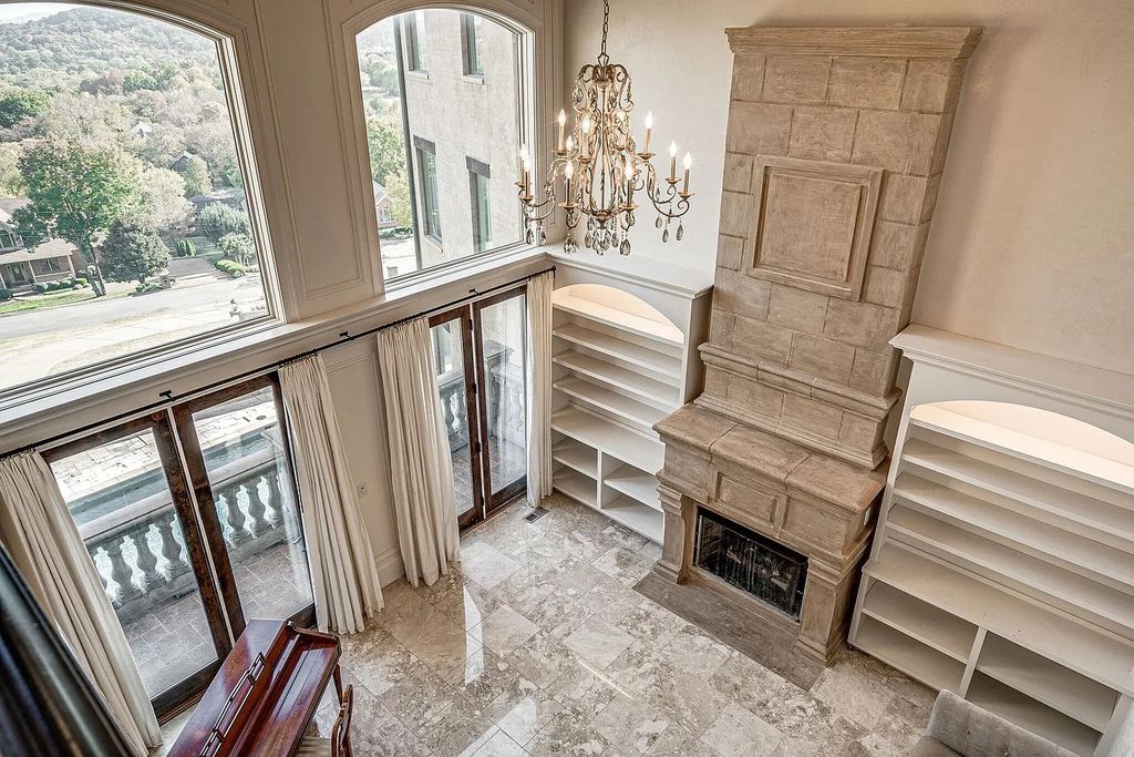 The Home in Nashville is equipped with designer finishes and custom features and elevator service for all 3 floors & basement, now available for sale. This home located at 3412 Fairmeade Dr, Nashville, Tennessee