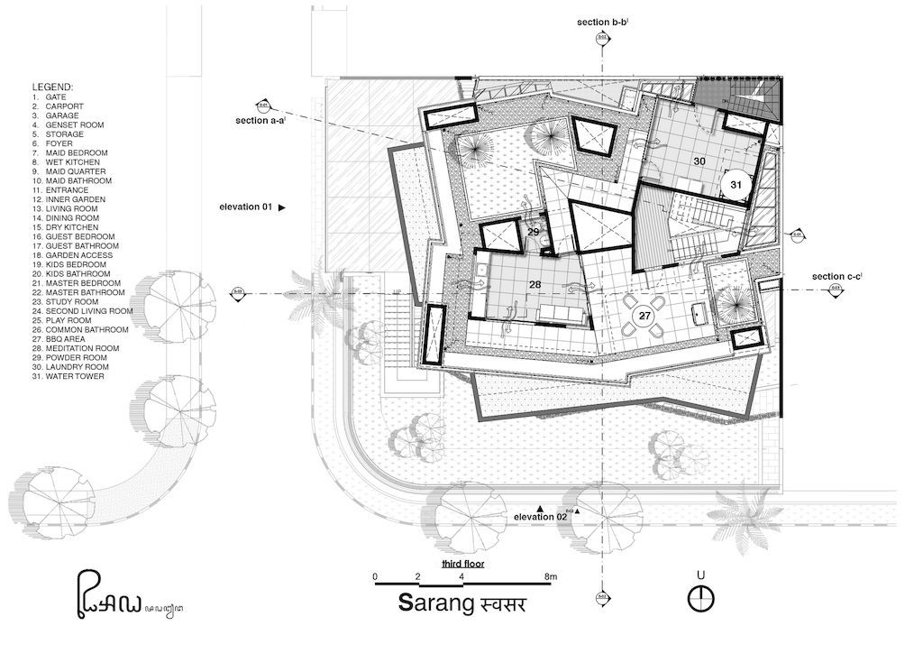 Sarang Nest House in Indonesia by Realrich Architecture Workshop