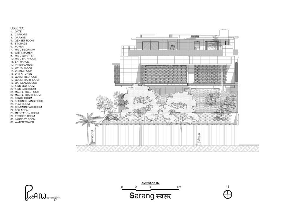 Sarang Nest House in Indonesia by Realrich Architecture Workshop 4