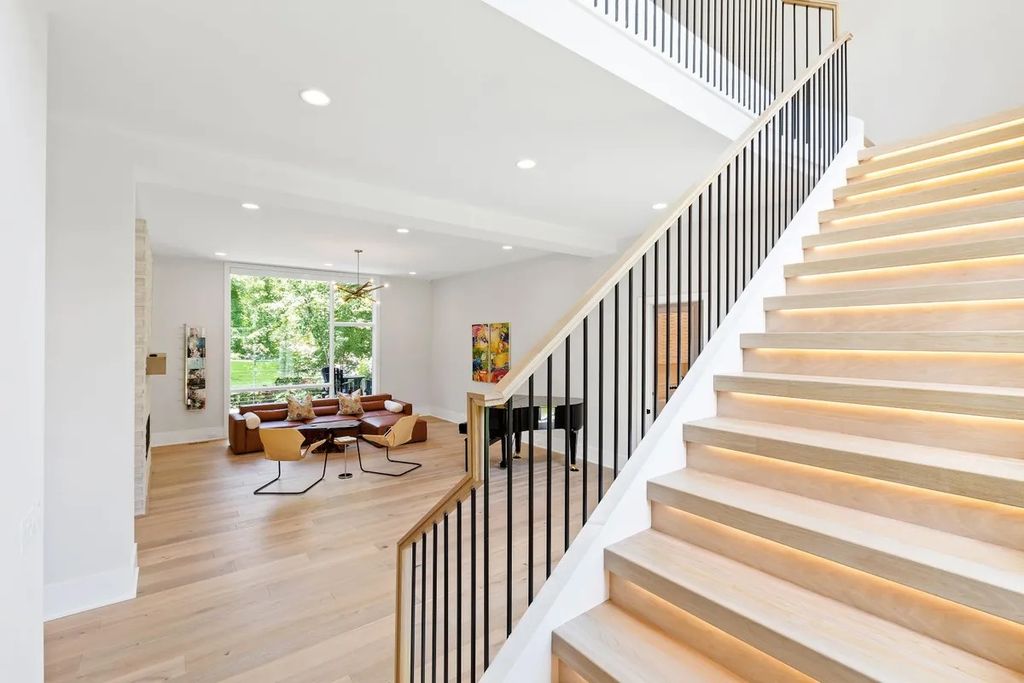 The Estate in Raleigh is a luxurious home featuring open-concept with natural light and expansive windows throughout now available for sale. This home located at 7145 N Ridge Dr, Raleigh, North Carolina; offering 04 bedrooms and 05 bathrooms with 5,702 square feet of living spaces. 