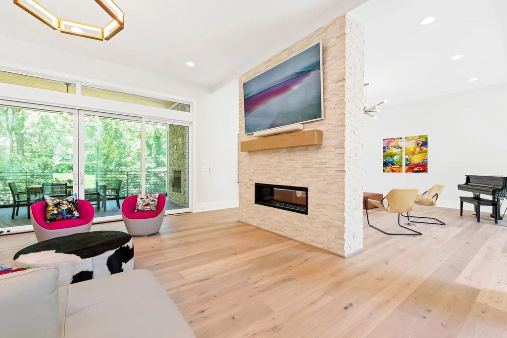 The Estate in Raleigh is a luxurious home featuring open-concept with natural light and expansive windows throughout now available for sale. This home located at 7145 N Ridge Dr, Raleigh, North Carolina; offering 04 bedrooms and 05 bathrooms with 5,702 square feet of living spaces. 