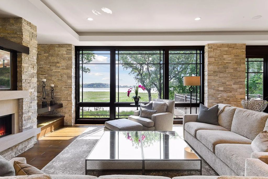 The Home in Excelsior is built by the most awarded architectural designer and builder in the state - Charles Cudd Co, now available for sale. This home located at 3776 Woodland Cove Pkwy, Excelsior, Minnesota