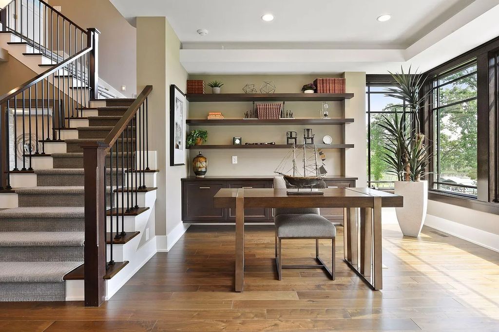 The Home in Excelsior is built by the most awarded architectural designer and builder in the state - Charles Cudd Co, now available for sale. This home located at 3776 Woodland Cove Pkwy, Excelsior, Minnesota