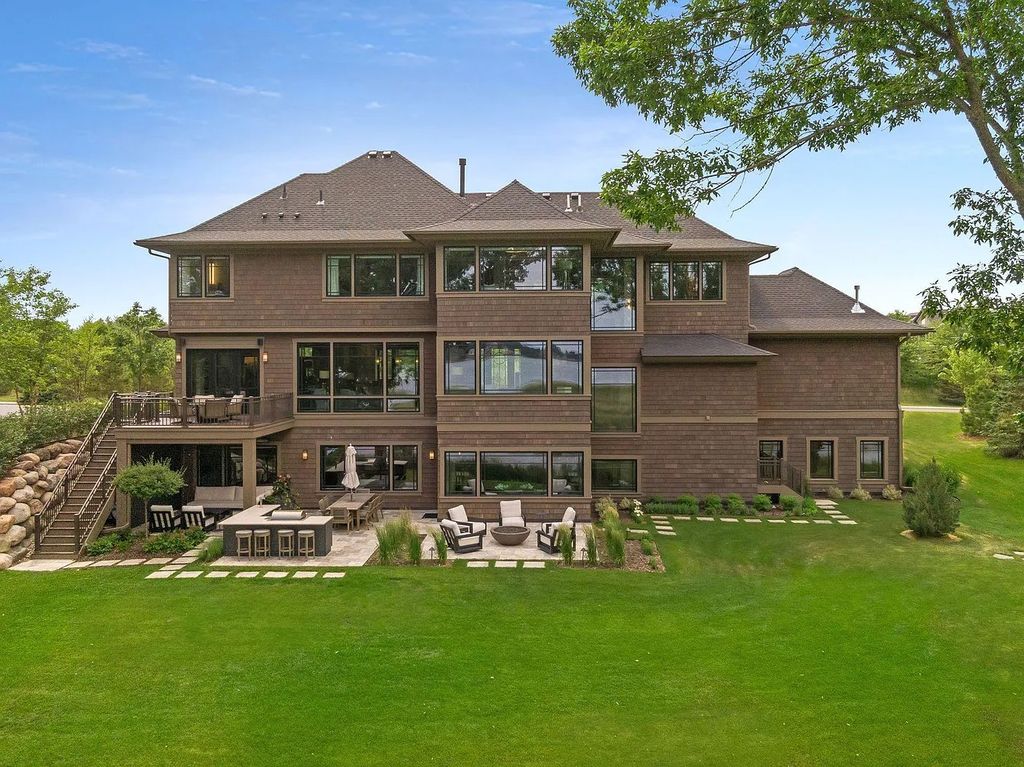 The Home in Excelsior is built by the most awarded architectural designer and builder in the state - Charles Cudd Co, now available for sale. This home located at 3776 Woodland Cove Pkwy, Excelsior, Minnesota