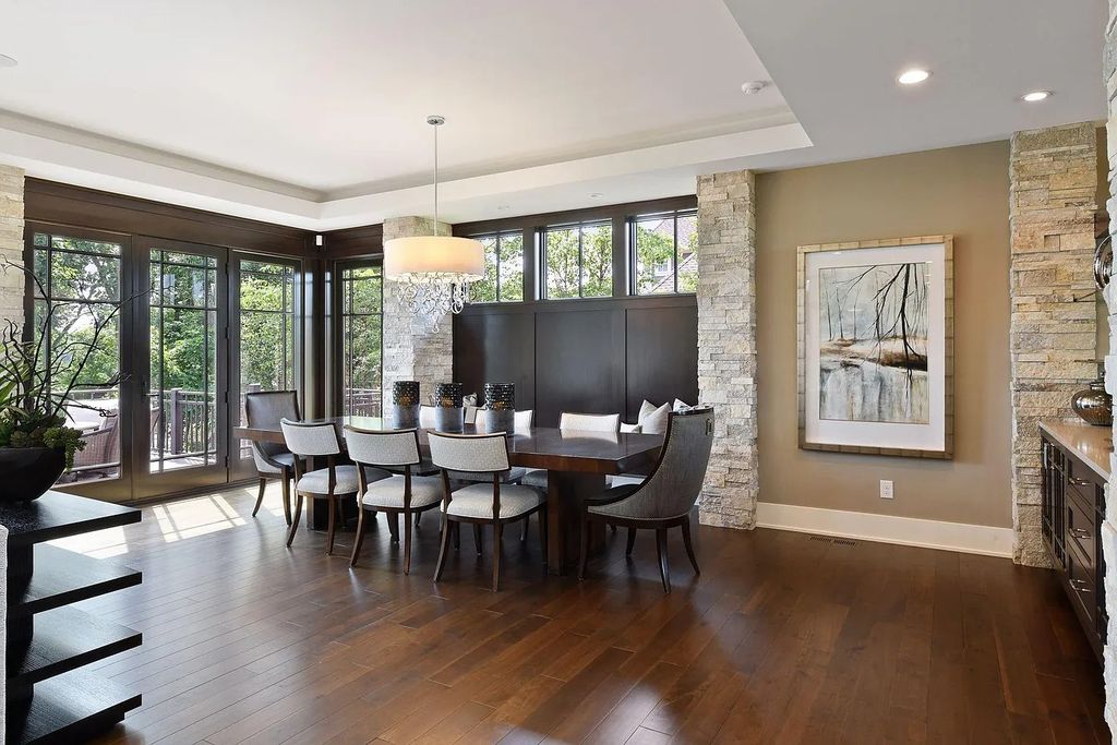 The Home in Excelsior is built by the most awarded architectural designer and builder in the state - Charles Cudd Co, now available for sale. This home located at 3776 Woodland Cove Pkwy, Excelsior, Minnesota