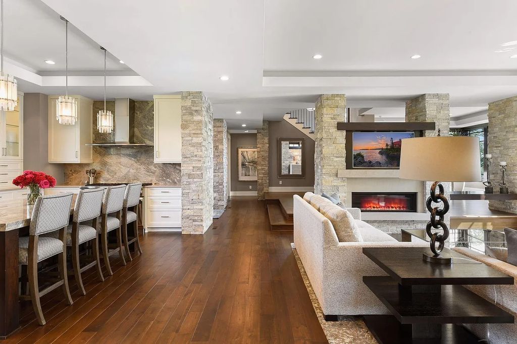 The Home in Excelsior is built by the most awarded architectural designer and builder in the state - Charles Cudd Co, now available for sale. This home located at 3776 Woodland Cove Pkwy, Excelsior, Minnesota