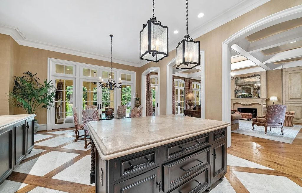 The Estate in Raleigh is a luxurious home located in a prime location in the heart of Raleigh now available for sale. This home located at 2301 White Oak Rd, Raleigh, North Carolina; offering 05 bedrooms and 09 bathrooms with 11,171 square feet of living spaces.