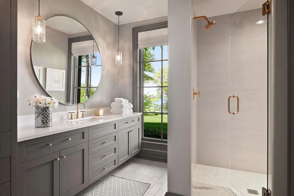 Thoughtfully Designed with Sightlines of Lake Minnetonka This Marvelous Home in Excelsior MN Seeks 7995000 46