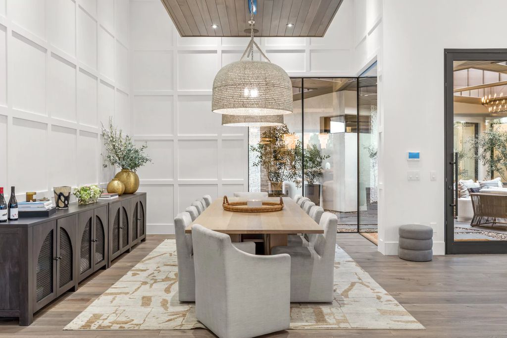 The Las Vegas Estate, a magnificent property has been completely redesigned with the finest quality finishes sitting on a half acre behind the guarded gates of Indigo in The Ridges is now available for sale. This home located at 42 Crested Cloud Way, Las Vegas, Nevada