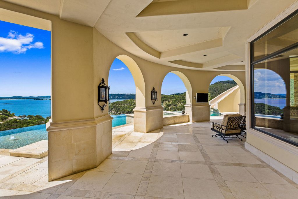 12400 Cedar Street, Austin, Texas is an uniquely magnificent estate situated on 21+ hillside acres of prime south shore lakefront property boasting unobstructed and panoramic elevated views of Lake Travis. 