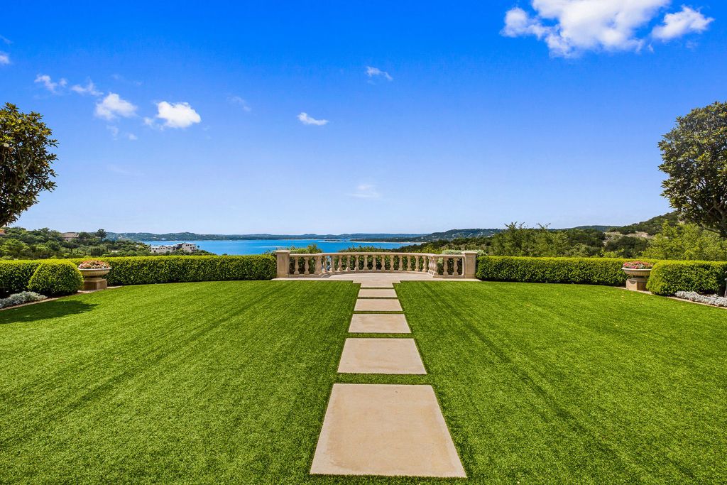 12400 Cedar Street, Austin, Texas is an uniquely magnificent estate situated on 21+ hillside acres of prime south shore lakefront property boasting unobstructed and panoramic elevated views of Lake Travis. 