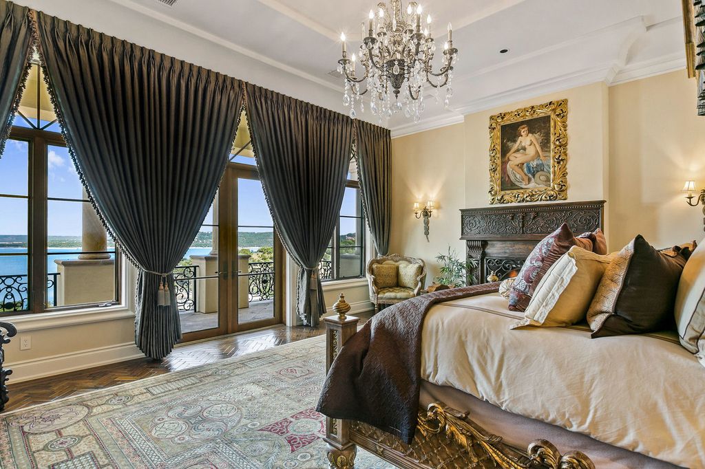12400 Cedar Street, Austin, Texas is an uniquely magnificent estate situated on 21+ hillside acres of prime south shore lakefront property boasting unobstructed and panoramic elevated views of Lake Travis. 