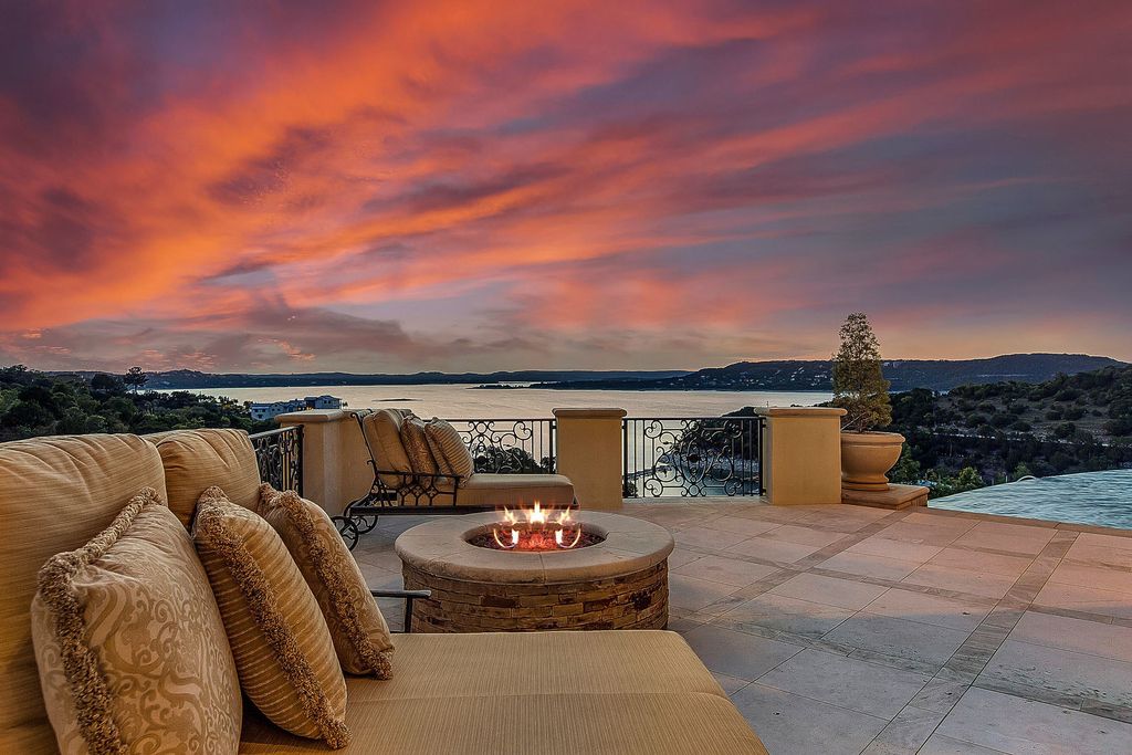 12400 Cedar Street, Austin, Texas is an uniquely magnificent estate situated on 21+ hillside acres of prime south shore lakefront property boasting unobstructed and panoramic elevated views of Lake Travis. 