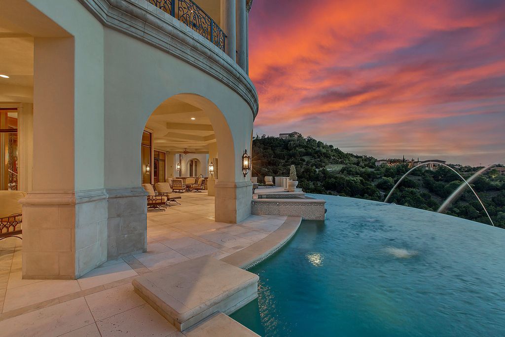 12400 Cedar Street, Austin, Texas is an uniquely magnificent estate situated on 21+ hillside acres of prime south shore lakefront property boasting unobstructed and panoramic elevated views of Lake Travis. 