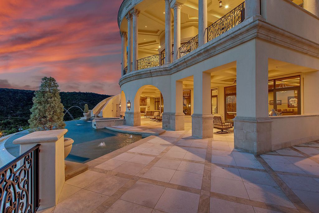 12400 Cedar Street, Austin, Texas is an uniquely magnificent estate situated on 21+ hillside acres of prime south shore lakefront property boasting unobstructed and panoramic elevated views of Lake Travis. 