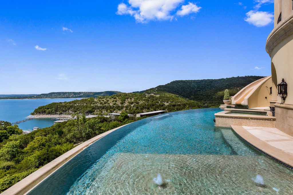 12400 Cedar Street, Austin, Texas is an uniquely magnificent estate situated on 21+ hillside acres of prime south shore lakefront property boasting unobstructed and panoramic elevated views of Lake Travis. 