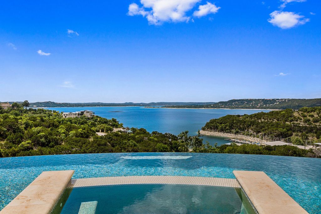 12400 Cedar Street, Austin, Texas is an uniquely magnificent estate situated on 21+ hillside acres of prime south shore lakefront property boasting unobstructed and panoramic elevated views of Lake Travis. 