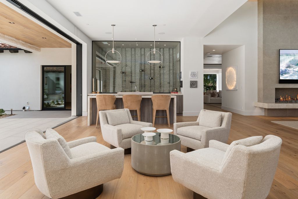 5940 Ladys Secret Drive, Rancho Santa Fe, California is a brand new estate tucked away in a convenient and prestigious gated community and sitting on a premier 2.43 acre site boasting the epitome of Resort Living.