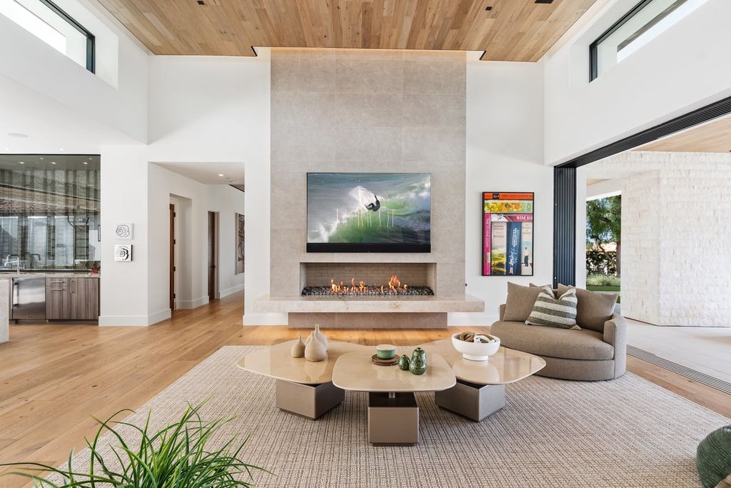 5940 Ladys Secret Drive, Rancho Santa Fe, California is a brand new estate tucked away in a convenient and prestigious gated community and sitting on a premier 2.43 acre site boasting the epitome of Resort Living.