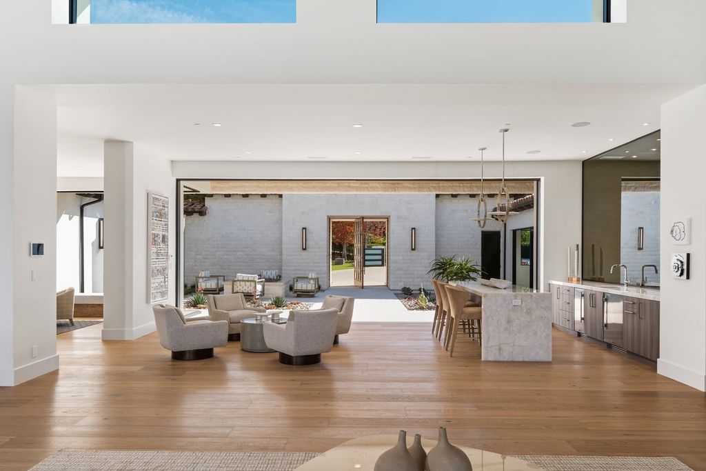 5940 Ladys Secret Drive, Rancho Santa Fe, California is a brand new estate tucked away in a convenient and prestigious gated community and sitting on a premier 2.43 acre site boasting the epitome of Resort Living.