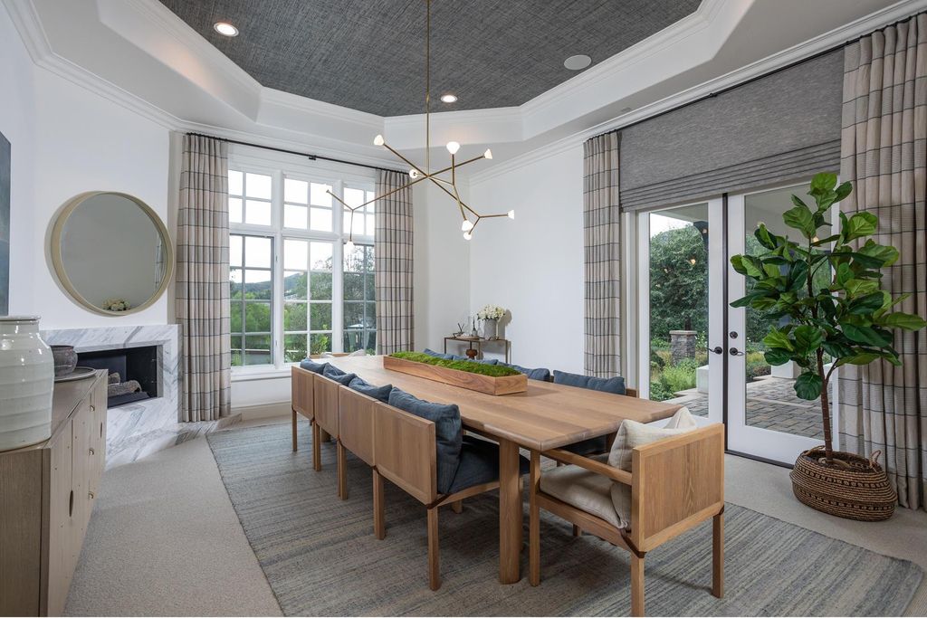 30881 Via Colinas, Trabuco Canyon, California is an elegantly designed home built by Stonefield Development and reimagined by Brook Wagner Design in the exclusive guard gated community of Coto de Caza, boasting amazing amenities for both living and entertaining.