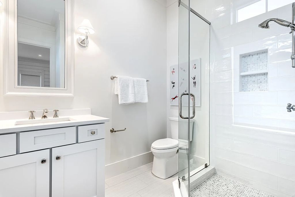 178 Pompano Street, Inlet Beach, Florida is an extraordinary Nantucket inspired home located only 200 yards away from the sandy white beaches of Inlet Beach with vaulted pecky cypress ceilings, leather porcelain floors, and the highest grade finishes.