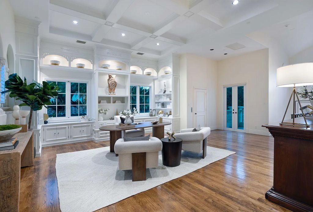 1207 Spanish River Road, Boca Raton, Florida is situated on a beautifully landscaped half-acre lot with breathtaking Intracoastal Waterway sunset views from the loggias and balconies of this magnificent estate. The ultimate Boca Raton, South Florida oasis features unparalleled magnificence, timeless beauty, and provides a unique opportunity to experience a luxury lifestyle at its most refined.