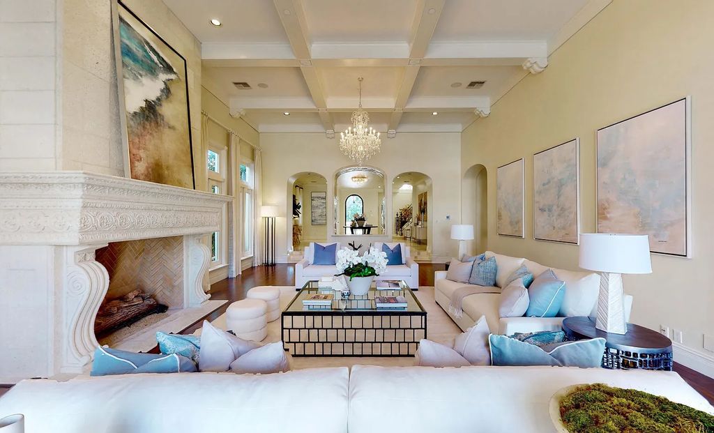 1207 Spanish River Road, Boca Raton, Florida is situated on a beautifully landscaped half-acre lot with breathtaking Intracoastal Waterway sunset views from the loggias and balconies of this magnificent estate. The ultimate Boca Raton, South Florida oasis features unparalleled magnificence, timeless beauty, and provides a unique opportunity to experience a luxury lifestyle at its most refined.