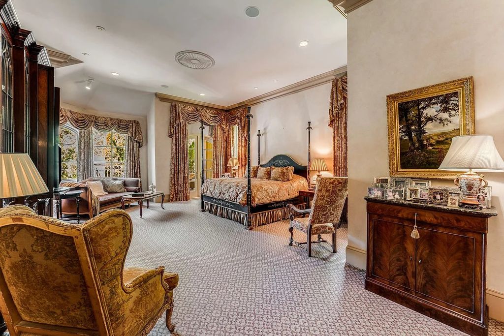 The Home in Nashville provides extensive landscaping throughout the property with dogwoods, hydrangeas and a meandering creek, now available for sale. This home located at 1310 Chickering Rd, Nashville, Tennessee