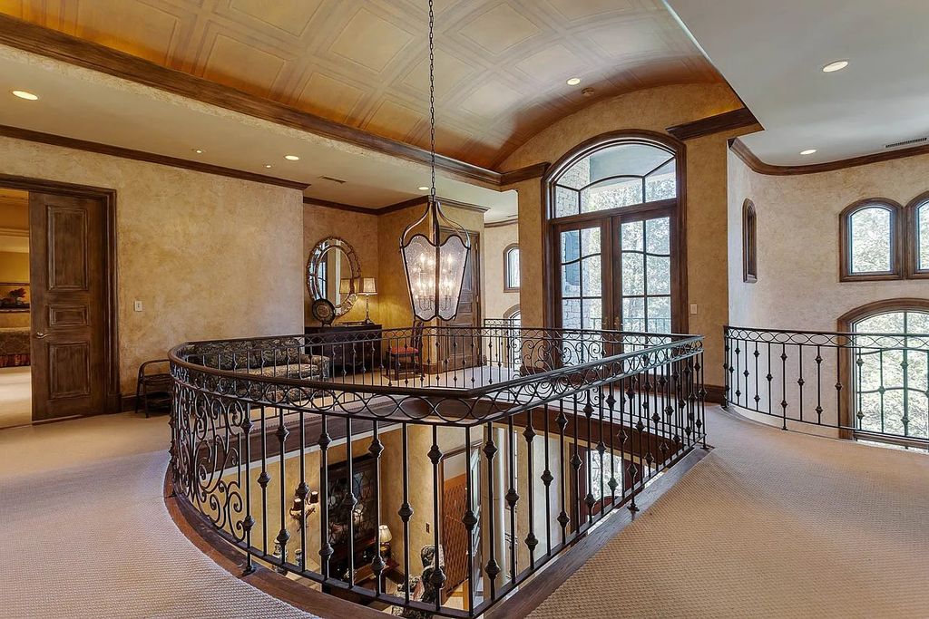 The Home in Nashville provides extensive landscaping throughout the property with dogwoods, hydrangeas and a meandering creek, now available for sale. This home located at 1310 Chickering Rd, Nashville, Tennessee