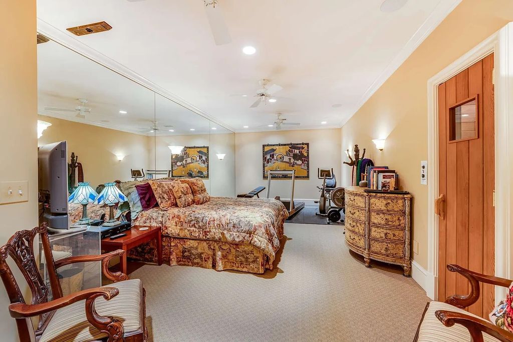 The Home in Nashville provides extensive landscaping throughout the property with dogwoods, hydrangeas and a meandering creek, now available for sale. This home located at 1310 Chickering Rd, Nashville, Tennessee